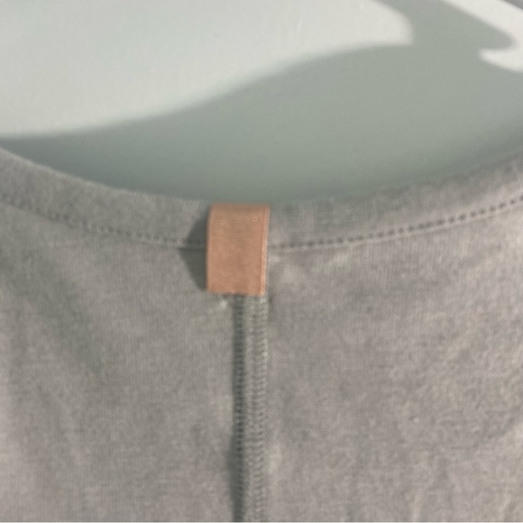 Lunya Restore Fitted Lounge Dress NWOT Size M Gray - Picture 7 of 11